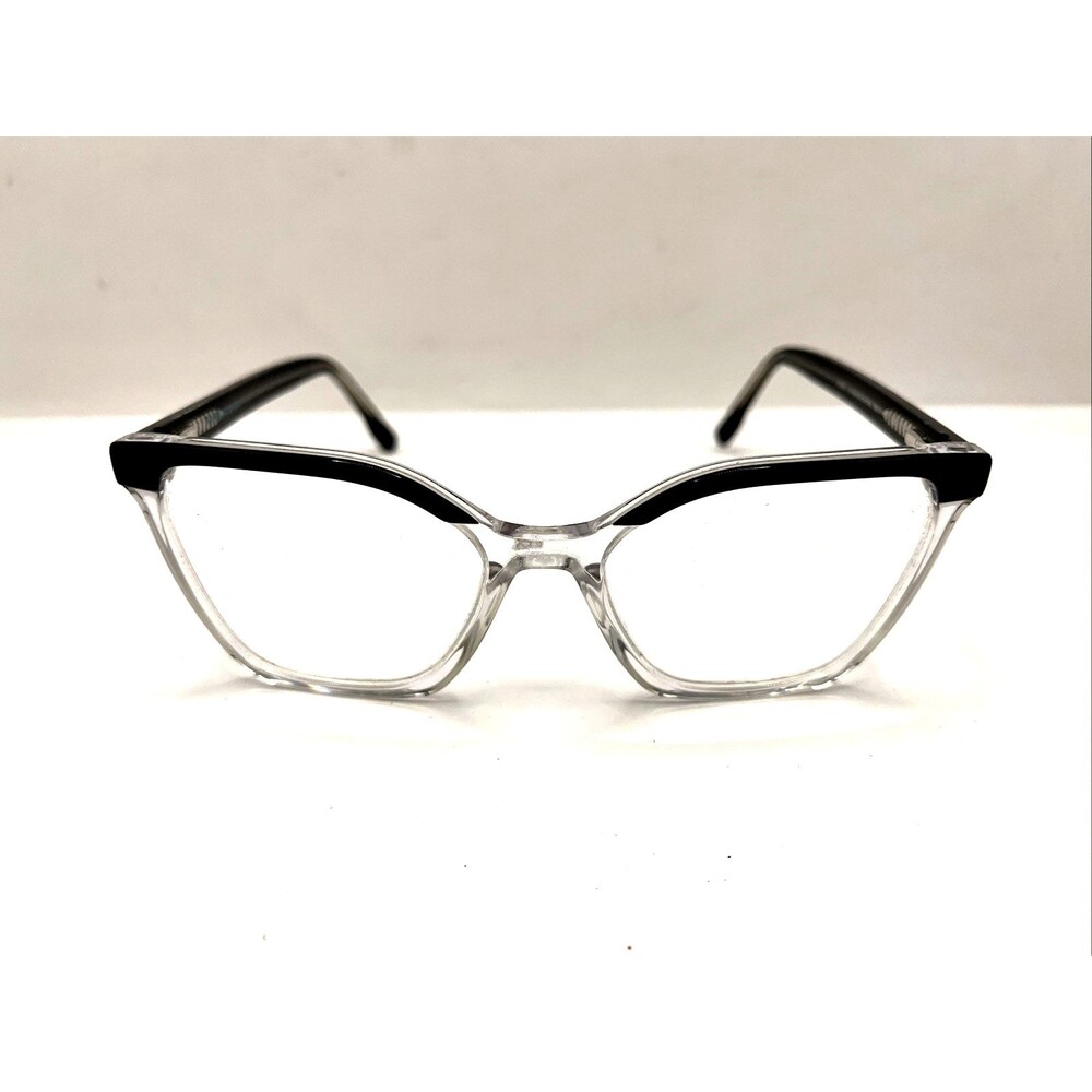 McAllister Eyeglasses MC4523 (001) Black Crystal Frames Only Black 53-17-140